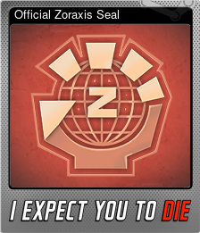 Series 1 - Card 7 of 7 - Official Zoraxis Seal