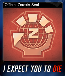 Series 1 - Card 7 of 7 - Official Zoraxis Seal