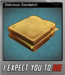 Series 1 - Card 5 of 7 - Delicious Sandwich