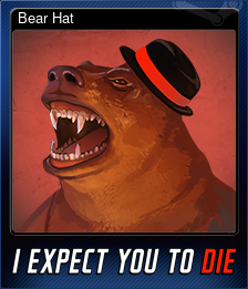 Series 1 - Card 3 of 7 - Bear Hat