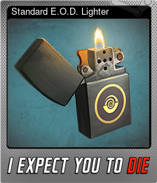 Series 1 - Card 4 of 7 - Standard E.O.D. Lighter