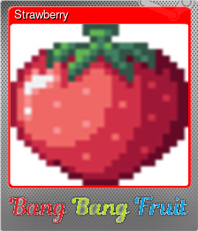 Series 1 - Card 5 of 5 - Strawberry