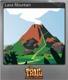 Series 1 - Card 2 of 10 - Lava Mountain