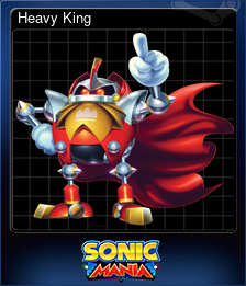 Series 1 - Card 2 of 8 - Heavy King