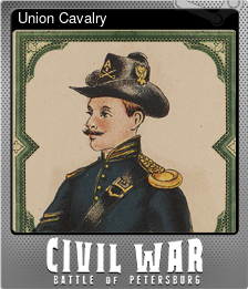 Series 1 - Card 2 of 5 - Union Cavalry