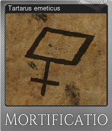 Series 1 - Card 2 of 5 - Tartarus emeticus