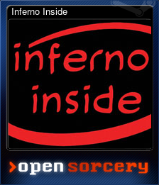 Series 1 - Card 4 of 8 - Inferno Inside