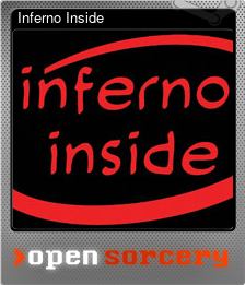 Series 1 - Card 4 of 8 - Inferno Inside