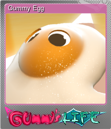 Series 1 - Card 4 of 5 - Gummy Egg