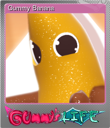 Series 1 - Card 3 of 5 - Gummy Banana