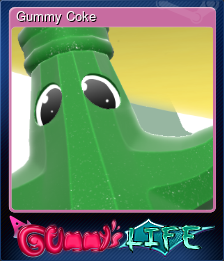 Series 1 - Card 2 of 5 - Gummy Coke