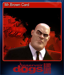 Series 1 - Card 3 of 6 - Mr.Brown Card