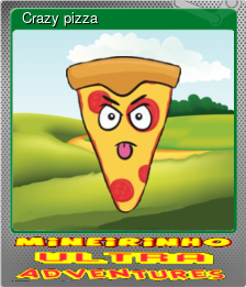 Series 1 - Card 4 of 5 - Crazy pizza