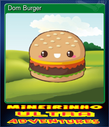 Series 1 - Card 2 of 5 - Dom Burger