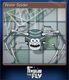 Series 1 - Card 4 of 5 - Water Spider
