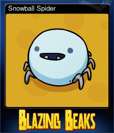 Series 1 - Card 5 of 5 - Snowball Spider