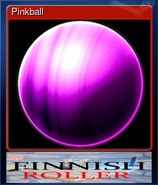 Series 1 - Card 6 of 6 - Pinkball