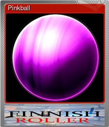 Series 1 - Card 6 of 6 - Pinkball