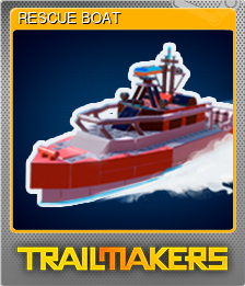 Series 1 - Card 1 of 6 - RESCUE BOAT