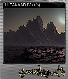 Series 1 - Card 1 of 5 - ULTAKAAR IV (1/5)