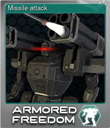 Series 1 - Card 5 of 5 - Missile attack