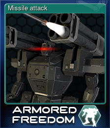 Series 1 - Card 5 of 5 - Missile attack