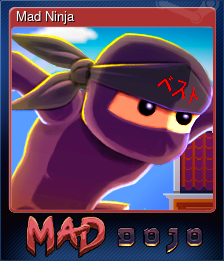 Series 1 - Card 1 of 5 - Mad Ninja