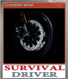 Series 1 - Card 5 of 6 - Crossbike wheel