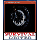 Crossbike wheel