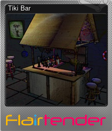 Series 1 - Card 3 of 5 - Tiki Bar