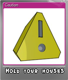 Series 1 - Card 4 of 5 - Caution