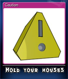 Series 1 - Card 4 of 5 - Caution