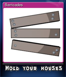 Series 1 - Card 1 of 5 - Barricades