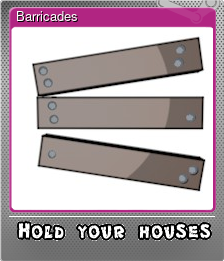 Series 1 - Card 1 of 5 - Barricades