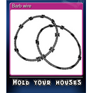 Barb wire