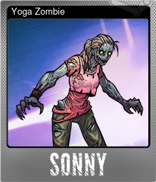 Series 1 - Card 3 of 5 - Yoga Zombie