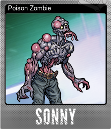 Series 1 - Card 2 of 5 - Poison Zombie
