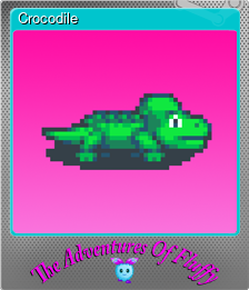 Series 1 - Card 1 of 5 - Crocodile