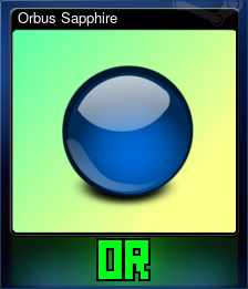 Series 1 - Card 1 of 5 - Orbus Sapphire