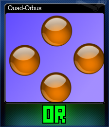 Series 1 - Card 3 of 5 - Quad-Orbus