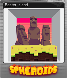 Series 1 - Card 8 of 8 - Easter Island