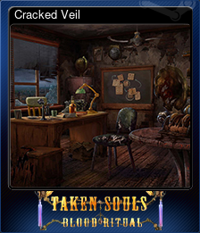 Series 1 - Card 1 of 5 - Cracked Veil