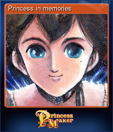 Series 1 - Card 2 of 6 - Princess in memories
