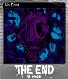 Series 1 - Card 8 of 10 - No Rest