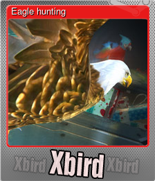 Series 1 - Card 6 of 12 - Eagle hunting