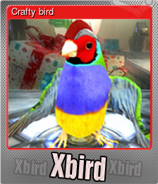 Series 1 - Card 1 of 12 - Crafty bird