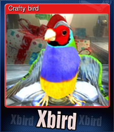 Series 1 - Card 1 of 12 - Crafty bird