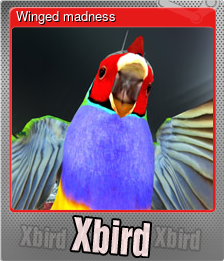 Series 1 - Card 8 of 12 - Winged madness