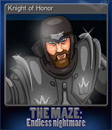 Series 1 - Card 1 of 5 - Knight of Honor