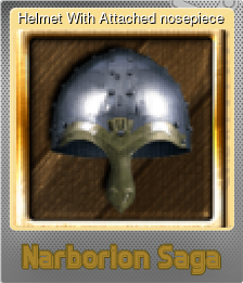 Series 1 - Card 5 of 5 - Helmet With Attached nosepiece
